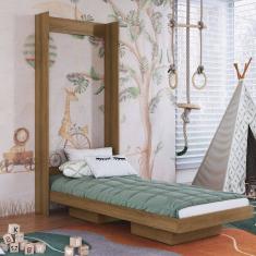 Cama Solteiro Articulável Vertical 80 Vancouver Mel