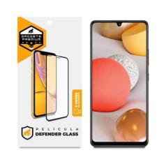 Película Defender Glass Samsung Galaxy A42 5G Preta Gshield - Gorila S