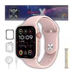 Relógio Smartwatch Watch X Séries 10 Microwear NFC, GPS, Músicas, Jogo