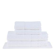 Jogo de Toalhas Buddemeyer Crystal Banho Branco 5 peças
