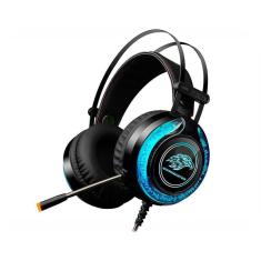 Headset Gamer Rgb Stereo Ar-S9300 Preto Com Microfone Led