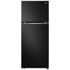 Geladeira LG 395L Frost Free GN-B392PXGB Duplex com Tecnologia Inverter Top Freezer - Preta