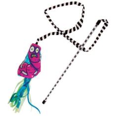 Varinha Fatcat Worm Wand Minhoca Com Catnip Para Gatos - Fat cat