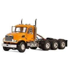 Miniatura Caminhão Wsi Mack Granite 8x4 Usa 33-2019 Esc 1/50, Amarelo