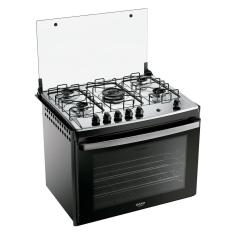 Fogão 5 Bocas Embutir Dako Supreme Mesa De Inox Bivolt