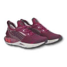 Tenis Under Armour Vinho Hover Overlap-Feminino