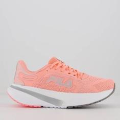 Tênis Fila Racer Nairobi Feminino Rosa e Prata-Feminino