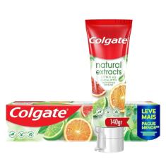 Creme Dental Colgate Natural Extracts Citrus e Eucalipto 140g