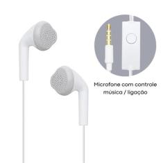 Fone De Ouvido Com Microfone Compatível com Samsung Galaxy