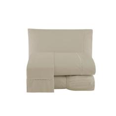 Lençol Queen Percal 400 Fios Pádua Algodão - 04 Peças - Bazar Enxoval,