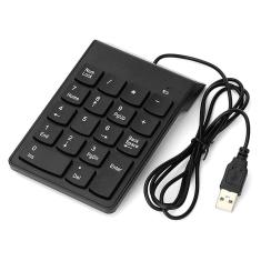 Mini Teclado Numérico Portátil 18 Teclas Ergonômico Com Fio Para Notebook e pc