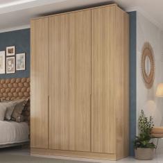 Guarda Roupa 4 Portas 2 Gavetas Logan