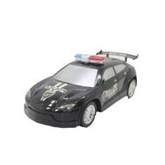 Brinquedo Carrinho Esportivo De Policia Fricção Preto