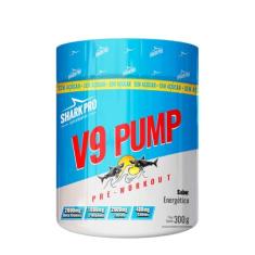 Pré-Treino V9 Pump Pote 300g Shark Pro Energético
