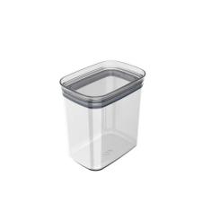 Pote Organizador Plástico Transparente 1,5L Hermético Ou, Transparente