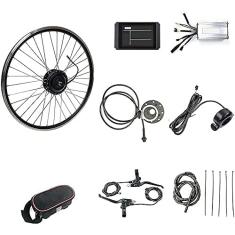 Kit De Conversão De Bicicleta Elétrica, 48V 1000W 20" 24" 26" 27,5" 28" 29" 700C Direct Drive À Prova D'água Kit De Conversão De Bicicleta Elétrica - Kit De Motor De Cubo De Bicicleta Elétrica De
