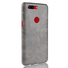 Capa para OnePlus 5T, capa de celular com proteção robusta 360° protege seu telefone capa de couro granulado para OnePlus 5T