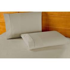 Jogo de Cama Classic Queen Percal 400 Fios 3 Peças Pt Palito - Paulo C