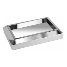 Cinzeiro De Chão Em Aço Inox - JSN
