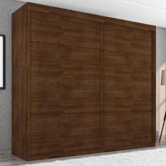 Guarda Roupa Londres Duas Portas Deslizantes Malbec - CasaH