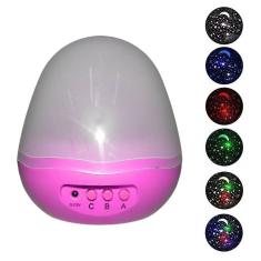 Luminaria Galaxia Lampada Ceu Estrelas Criança Projetor Decoraçao Iluminaçao Rotativa