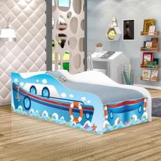Cama Navio Kids Infantil Com Colchão - CASA H