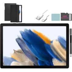 SAMSUNG Galaxy Tab A8 10.5-inch Touchscreen (1920x1200) Wi-Fi Tablet Bundle, Octa-Core Processor, 3GB RAM, 32GB Memory, Bluetooth, 128GB MicroSD Card, Android 11 OS