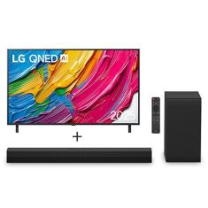 Smart TV LG QNED AI QNED80 65" 2025 + Soundbar S40T 300W RMS, 2.1 Canais, Dolby Digital - 65QNED80ASA.S40T