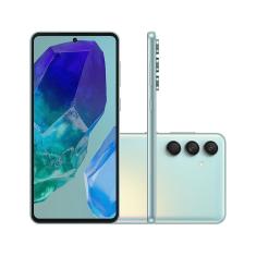 Smartphone Galaxy M55 5G, 256GB, Tela 6.7&quot;, Câmeras 50MP+8MP+2Mp, Azul Escuro, SM-M556BZKMZTO, SAMSUNG  SAMSUNG