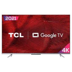 Smart TV TCL LED Ultra HD 4K 75 Google TV com Google Assistant, Borda Ultrafina e Wi-Fi - 75P725