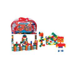 Sacola de  Blocos de Montar Plugando Ideias 1000 Peças