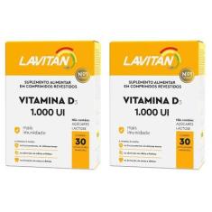 Kit 2 Lavitan Vitamina D3 1000Ui Com 30Cpr - Cimed
