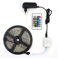 Fita de LED RGB 5050 14,8w/m - Rolo 5m IP65