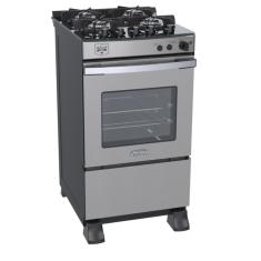 Fogao a Gas 4 Bocas Venax Gaudi Vetro Vitreo Inox