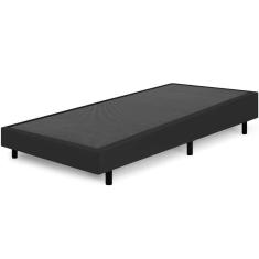 Cama Box Solteirão  Anti Refluxo Preto Inclinada 97x203cm BF Colchões