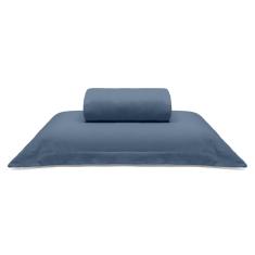 Jogo de Cama Solteiro King Malha 100% Algodão Image Elástico Largo Buettner