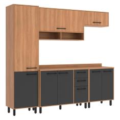 Cozinha Completa Modulada 5 Peças com Paneleiro Havana Multimóveis CR20335