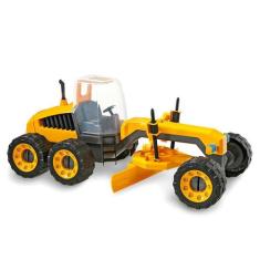 Brinquedo Trator Motoniveladora Plainer 115 - Usual Plastic - Usual Br