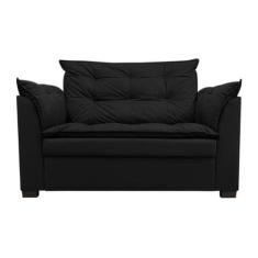 Sofá Dandara 2 Lugares Compacto Estofado Confortável Suede Diversas Co