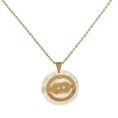 Colar Cordão Curso Administração Folheado Ouro 18k