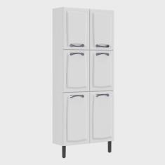 Paneleiro Duplo em Aço 80cm 6 Portas New Premium Itatiaia