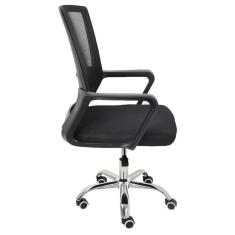 Cadeira De Escritório Preta Com Estofado Ergométrico