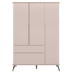 Guarda Roupa Infantil Com 3 Portas 2 Gavetas Melinda Retro - Phoenix B