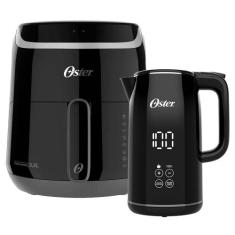 Kit Fritadeira Digital Fryer e Chaleira Black Oster, 220V
