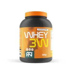 WHEY 3W - POTE  900 GRAMAS FORCE NUTRITION-Unissex