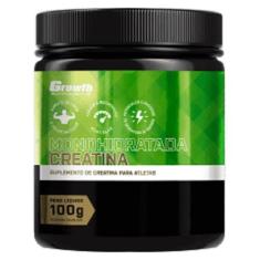 1 creatina monohidratada 100g - (sem sabor) - Growth