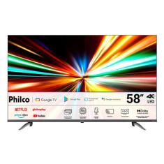 Smart TV Philco 58 Polegadas P58KGA 4K UHD LED Google Tv