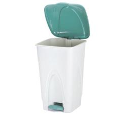 Lixeira 65lts com pedal injeplastec
