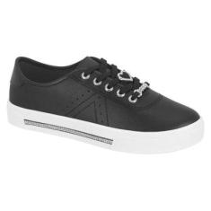 Tênis Moleca Feminino Casual Brilho Coração 5667.645-Feminino