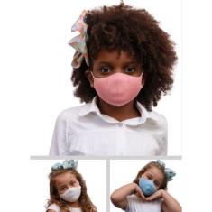 Máscara de Proteção Reutilizável 3D Knit tnt Dulpa Camada fit Anatômica - Branyl